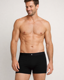 Kit 5 Cuecas Boxer Microfibra Classic Preto BRAVTO - Conforto e Estilo