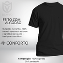 Kit com 3 Camiseta de Algodão Manga Curta Bravto