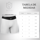 Cueca Boxer Long Antimicrobiana Branca Bravto