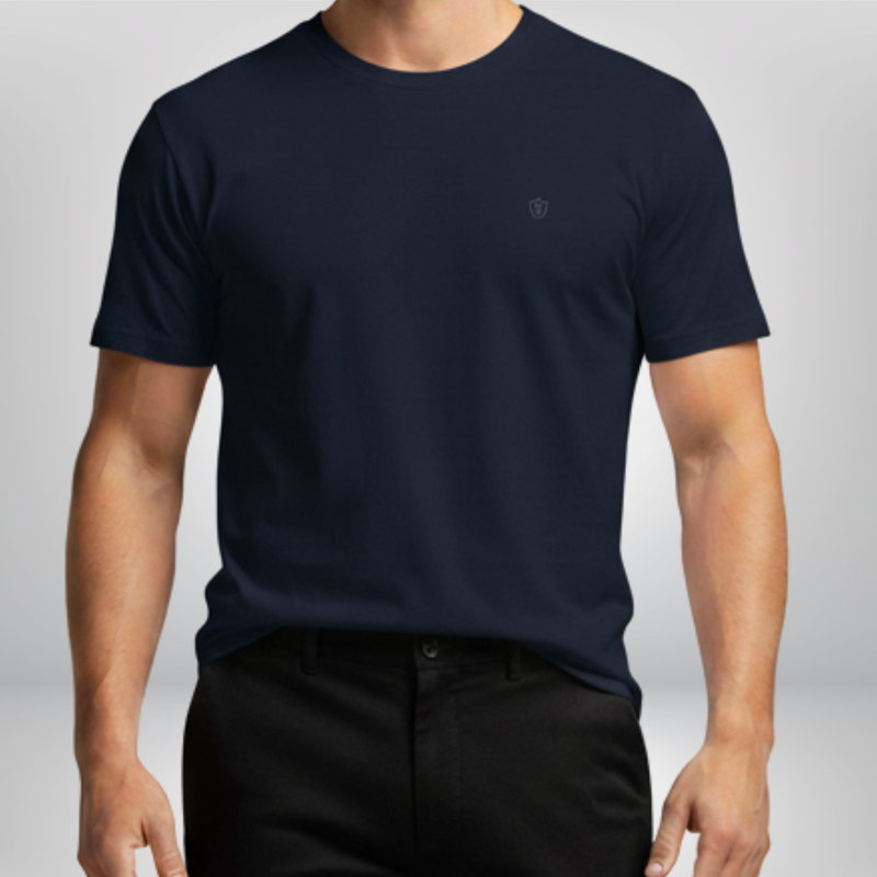 Kit com 3 Camiseta de Algodão Manga Curta Bravto