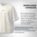 Camiseta Oversized Masculina Bordado Bravto