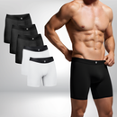 Kit com 5 Cueca Boxer Long Antimicrobiana Bravto