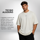 Camiseta Oversized Masculina Bordado Bravto