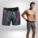 Kit 5 Cueca Boxer Long Estampas Digitais BRAVTO