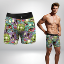 Cueca Boxer Long Estampa Digital Bravto