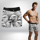 Kit 5 Cueca Boxer Long Estampas Digitais BRAVTO