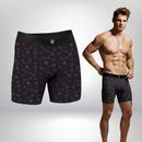 Cueca Boxer Long Estampa Digital Bravto