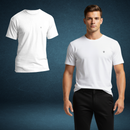 KIT CAMISETA DE ALGODÃO MANGA CURTA BRAVTO