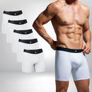 Kit com 5 Cueca Boxer Long Antimicrobiana Bravto