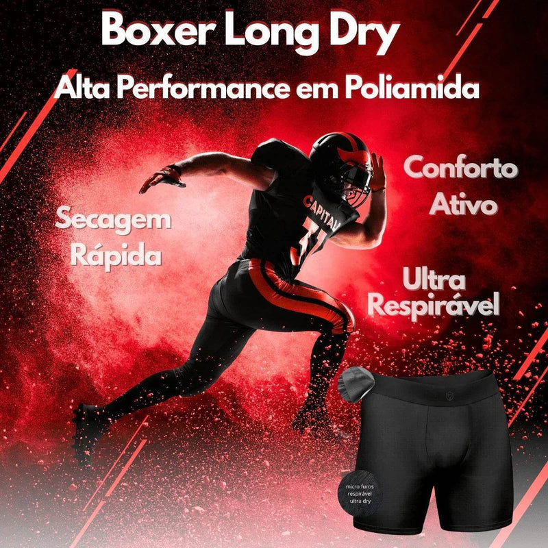 Kit com 5 Cueca Boxer Long SuperDry - Bravto - Bravto Group