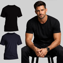 Kit com 2 Camiseta de Algodão Manga Curta Bravto