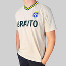 Camisa Masculina Premium BRAVTO Brasil – Gola V Casual
