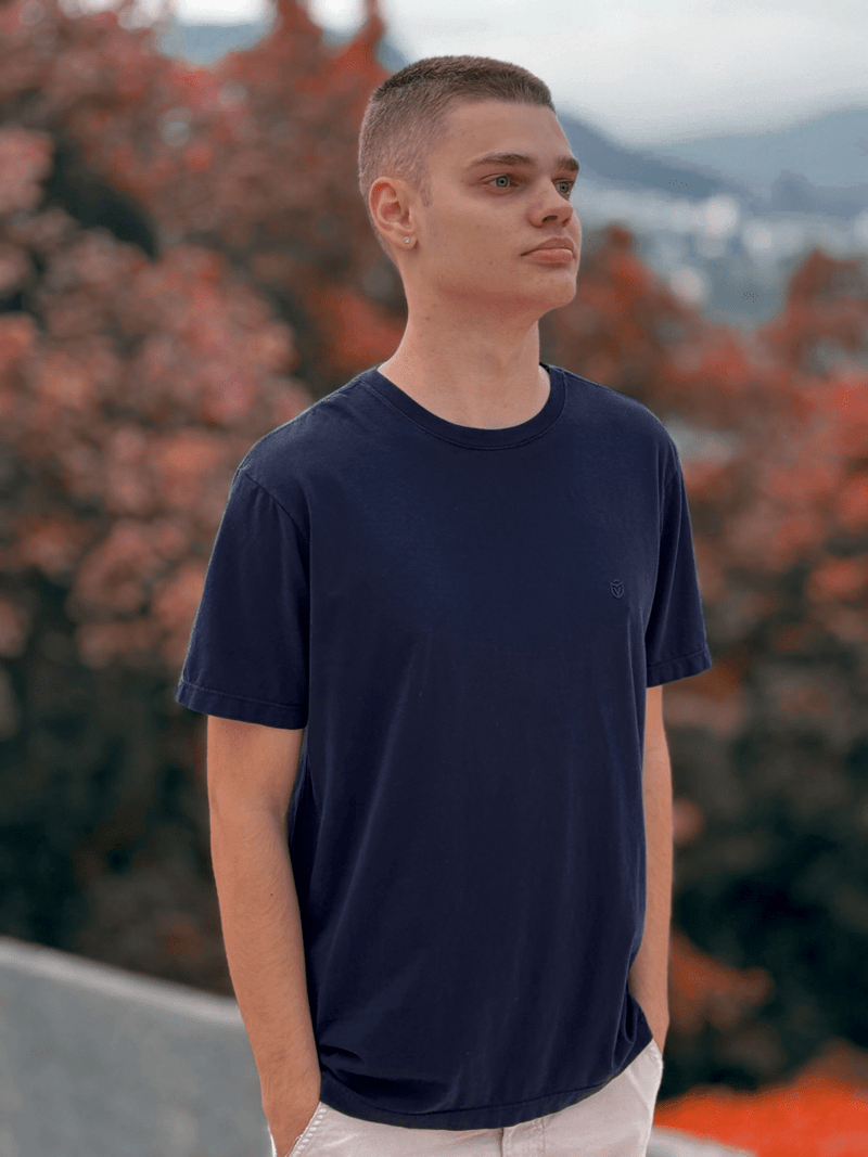 Kit com 3 Camiseta de Algodão Manga Curta Bravto - Bravto Group