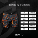 Kit com 3 Cueca Boxer Long Estampa Digital Lava Bravto - Bravto Group
