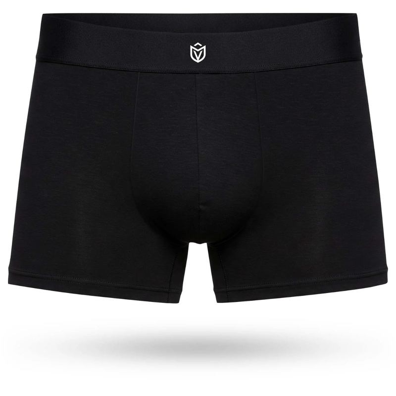 Kit com 5 Cueca Boxer Cotton Premium Preta BRAVTO - Bravto Group