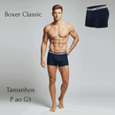 Kit com 8 Cueca Boxer Masculina Cotton Classic Bravto - Bravto Group